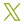 X (Twitter) logo